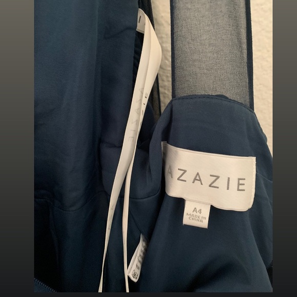 AZAZIE Kora Bridesmaid Dress in Neptune - Picture 5 of 5